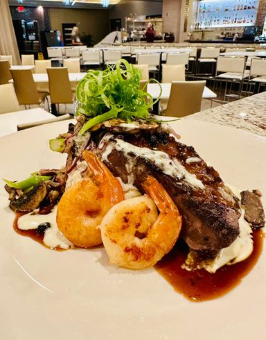 shrimp and steak ocean zen