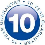 10 YEAR GUARANTEE logo