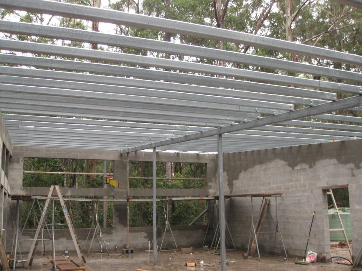 A Building Under Construction With A Metal Roof — Sven Margraf Constructions Pty Ltd In Atherton QLD