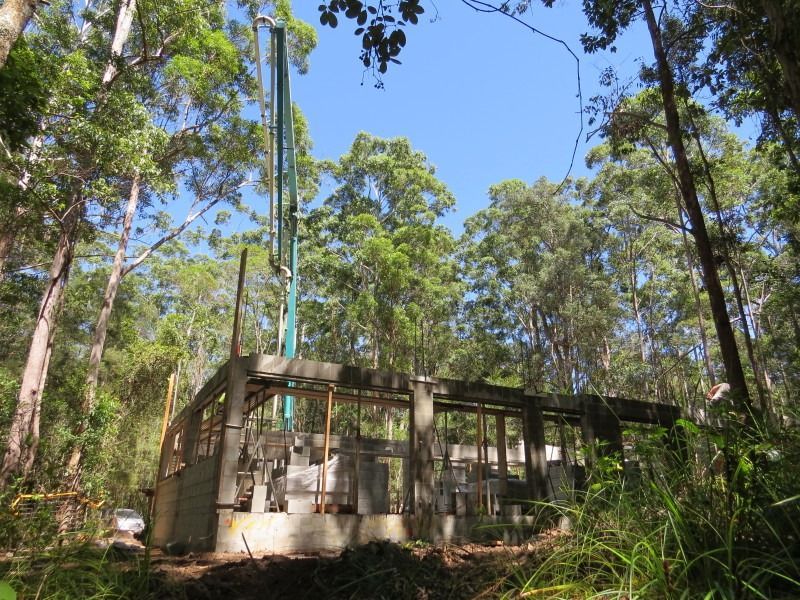 A Building Under Construction In The Middle Of A Forest — Sven Margraf Constructions Pty Ltd In Atherton QLD