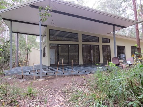 A House With A Large Deck In The Middle Of The Woods — Sven Margraf Constructions Pty Ltd In Atherton QLD