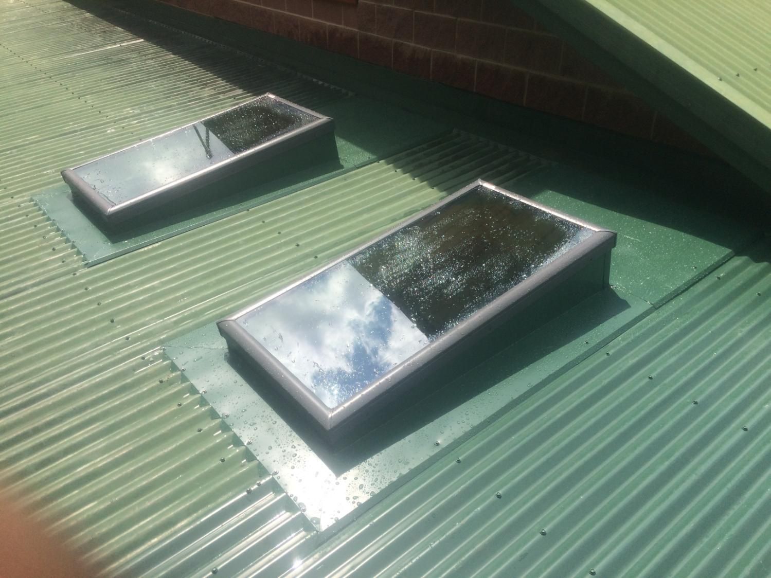 There Are Two Skylights On The Roof Of A Building — Sven Margraf Constructions Pty Ltd In Atherton QLD