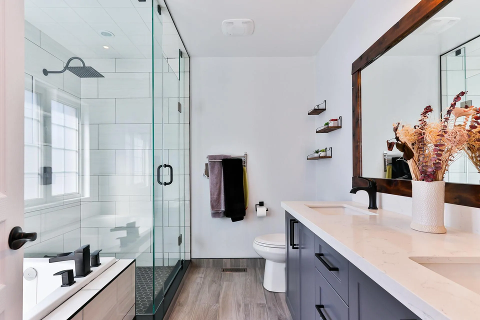 Kalamazoo bathroom remodel of shower sink flooring bathtub