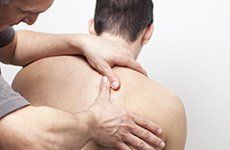 Back and shoulder massage