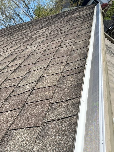 Gutters installed in Penfield NY Home