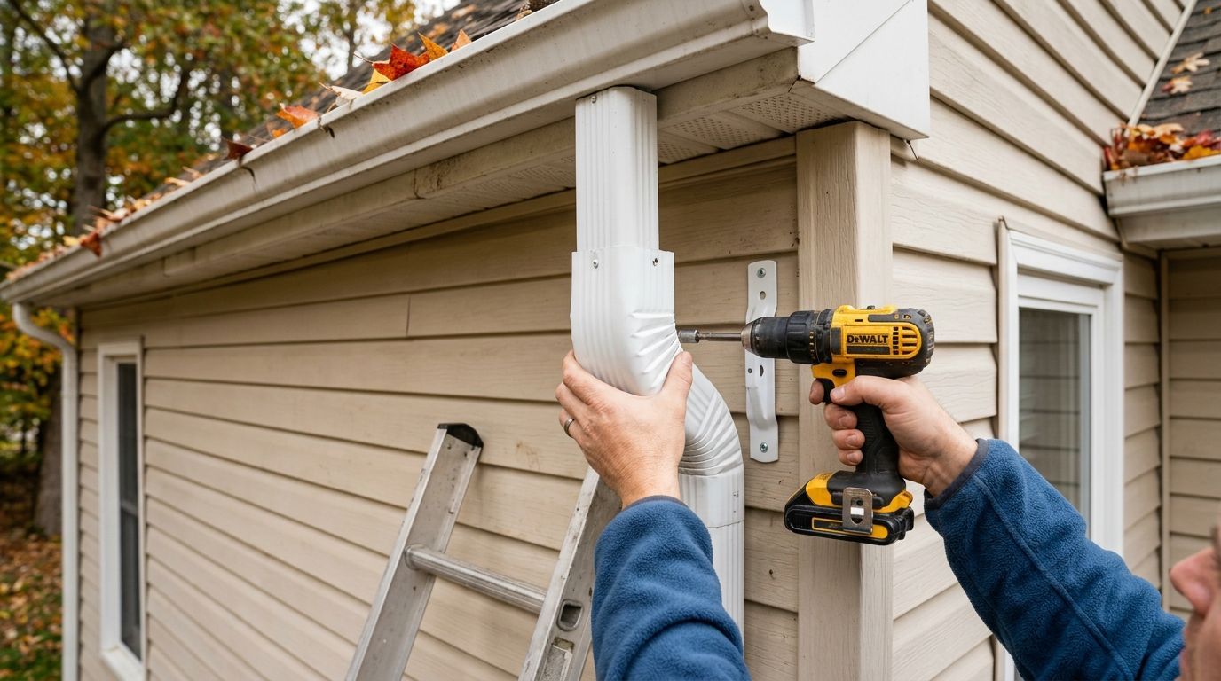 Downspout Installation Guide for Rochester Homeowners