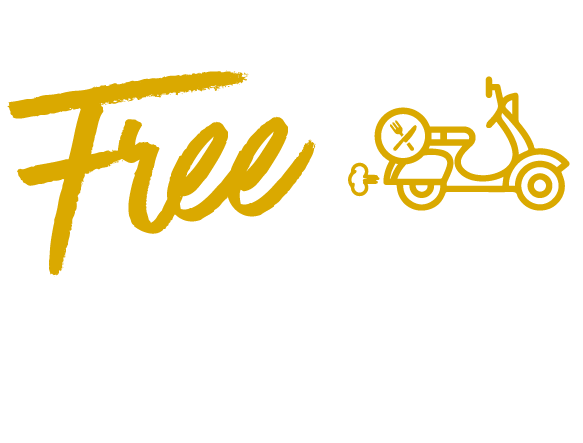 Free Delivery, Download Our App 1. Order 2. Pay 3. EAT!