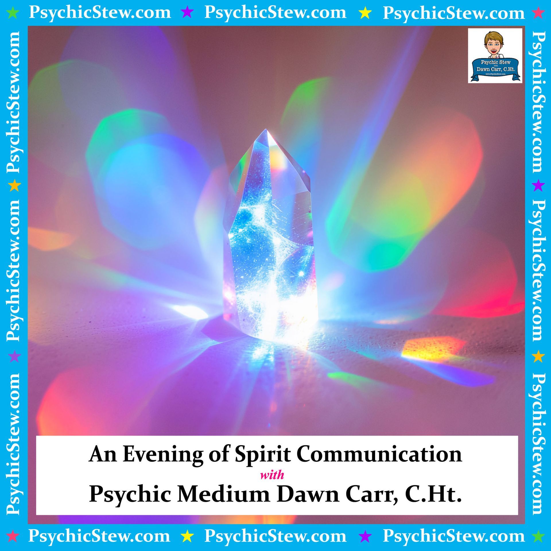 An Evening of Spirit Communication with Dawn Carr, C.Ht. An Evening of Spirit Communication with Dawn Carr, C.Ht.