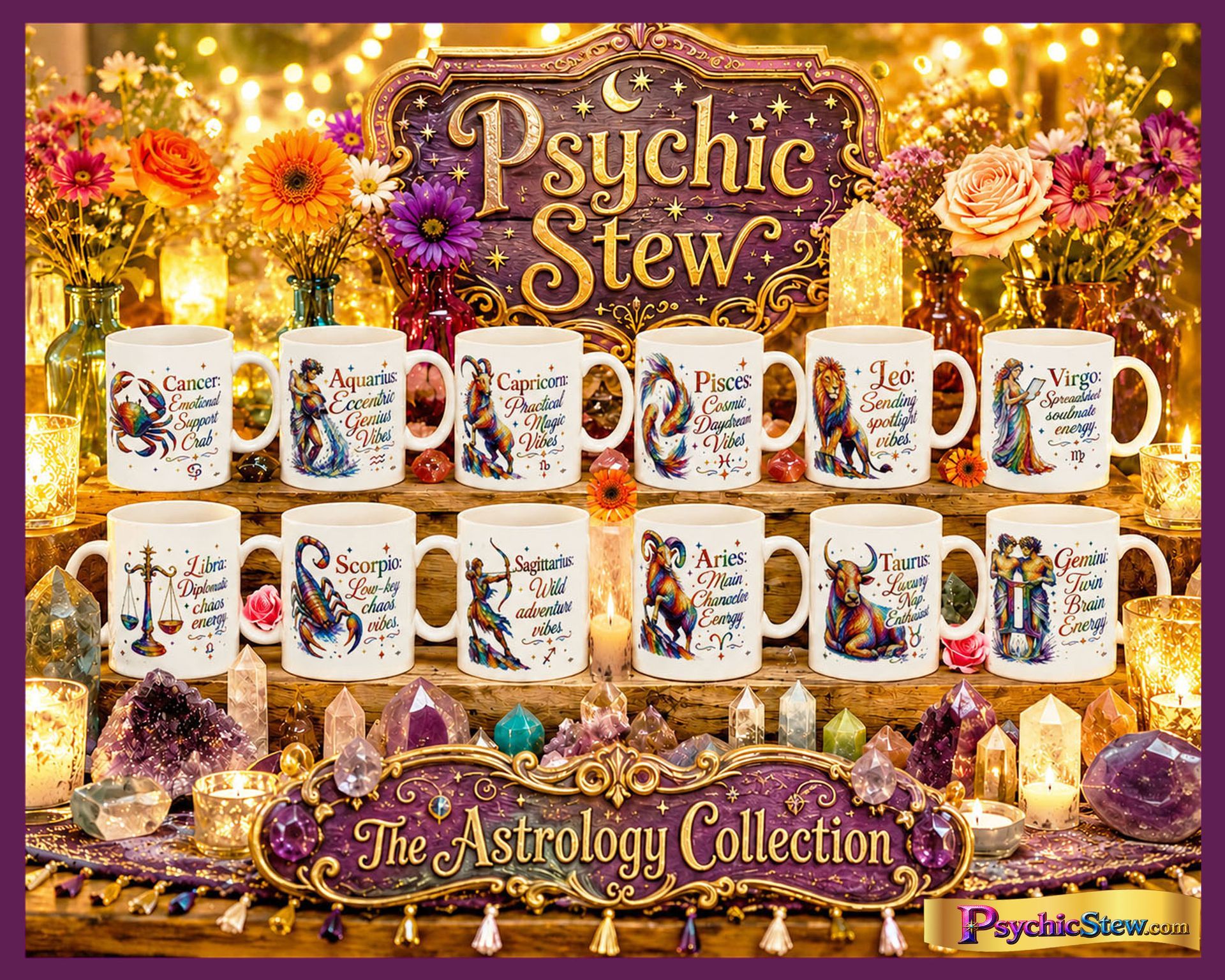 The Astrology Collection by Dawn Carr, C.Ht. for Psychic Stew The Astrology Collection by Dawn Carr, C.Ht. for Psychic Stew