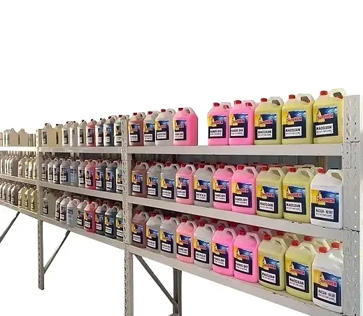 Shelves od cleaning chemicals for cars and boats— Sunchem Quality Cleaning Products In Gympie, QLD