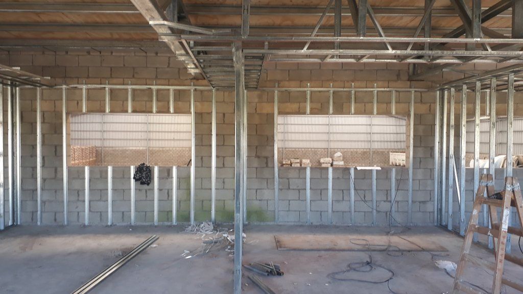 construcción en seco de obras