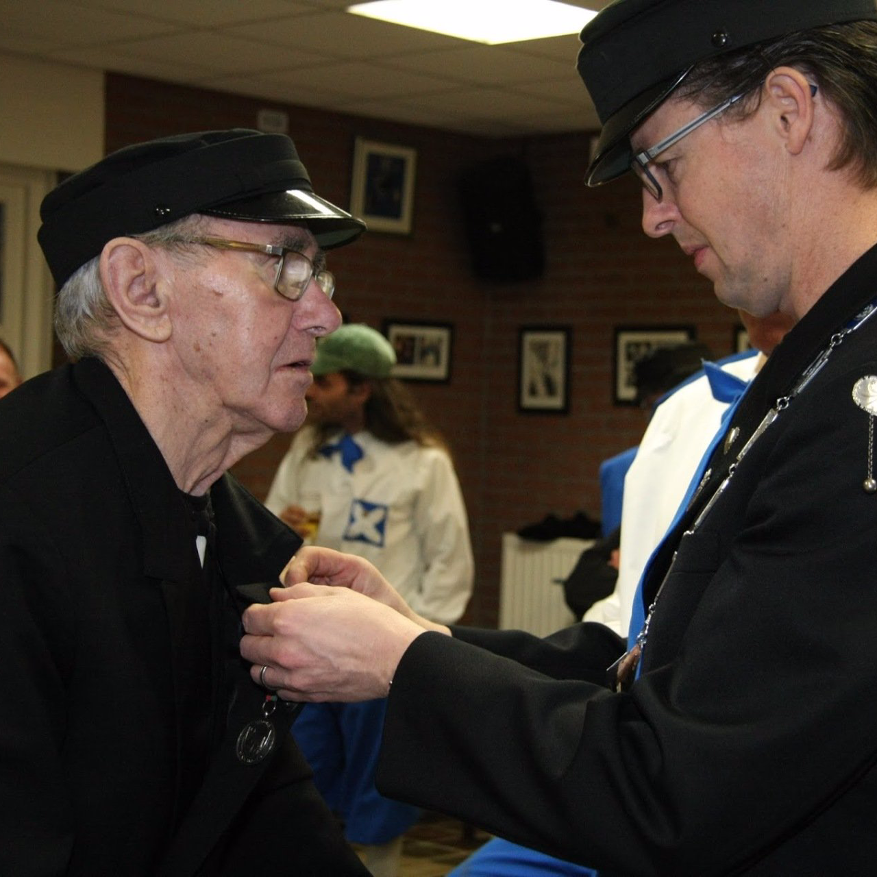 foto's 50-jarig lidmaatschap Piet Kolmans