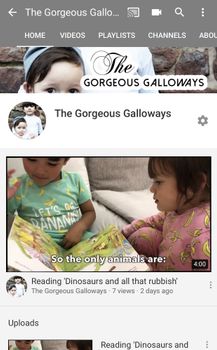 The Gorgeous Galloway's YouTube