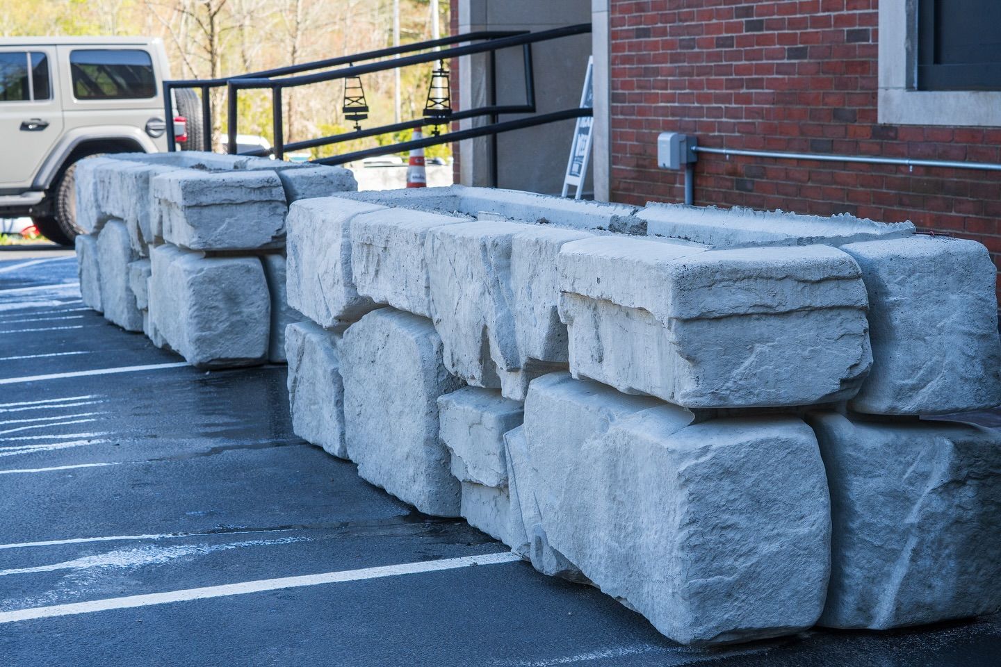 stone retaining walls
