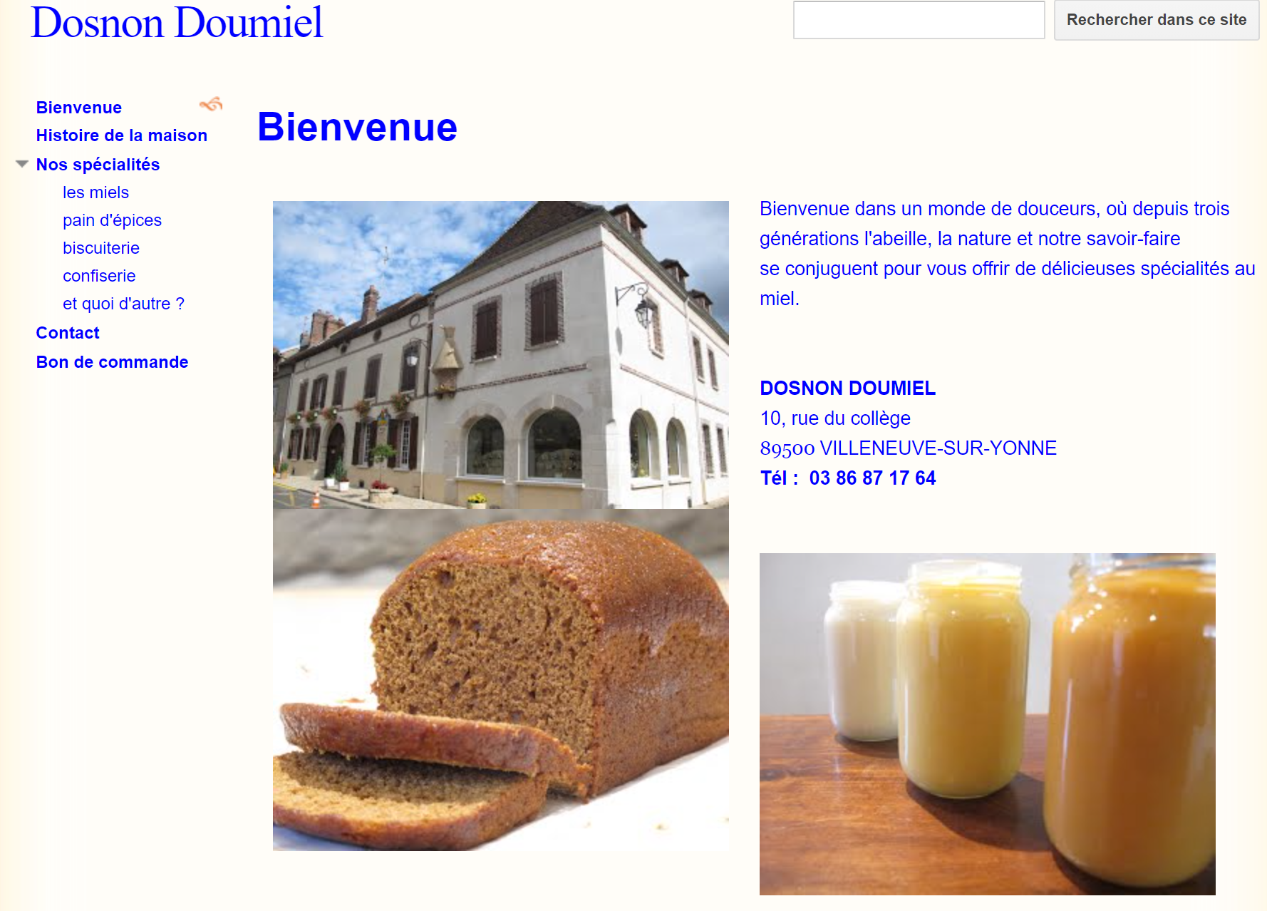 Miel, Pain d'épice, Bougies.