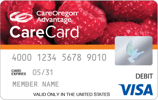 CareOregon Advantage Care Card