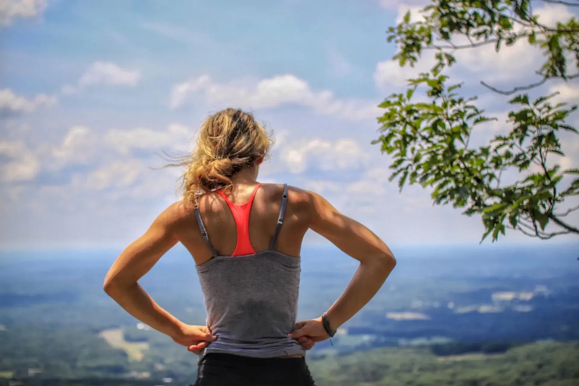 runner with back pain