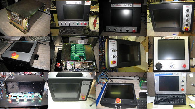 Images describing how to pack PC800 control upgrade for service