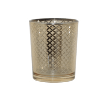 Gold Candle Votive for Wedding or Event Styling and Design