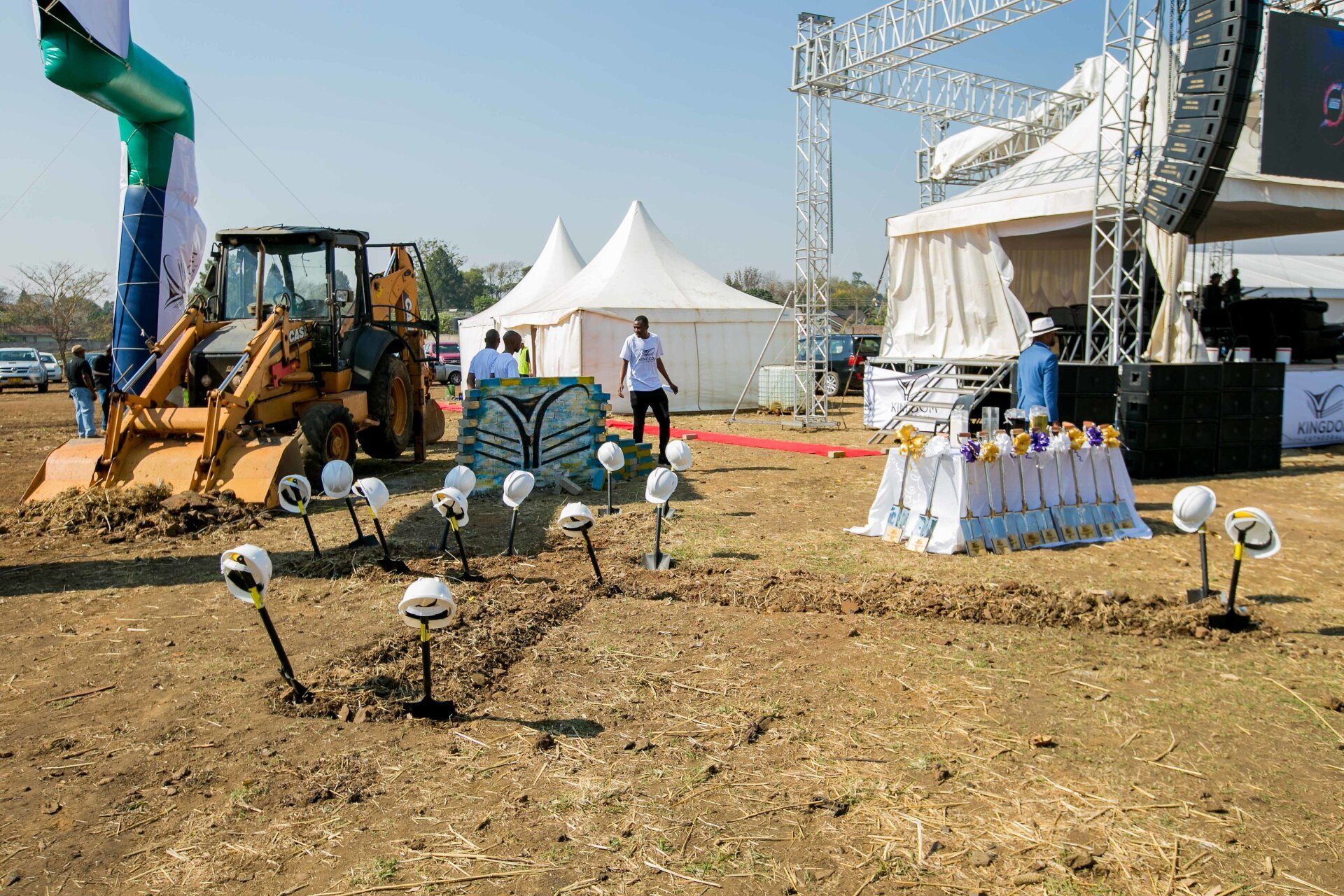 Ground Breaking Ceremony in Harare Zimbabwe