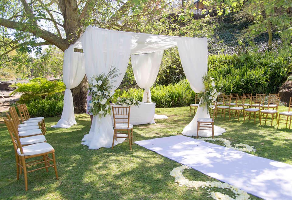 Beautiful Outdoor Wedding Marquee Zimbabwe