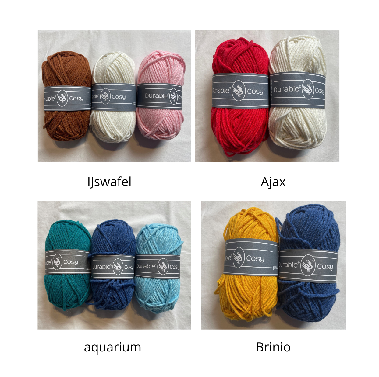 Lange sjaal in patentsteek