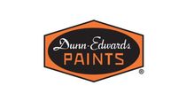 A logo for dunn edwards paints on a white background.