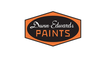 A logo for dunn edwards paints on a white background.