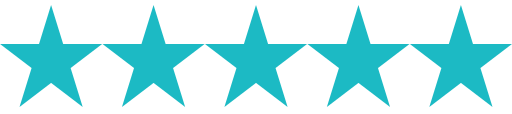 a row of blue stars on a white background .