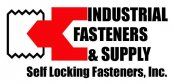 The logo for industrial fasteners & supply self locking fasteners , inc.