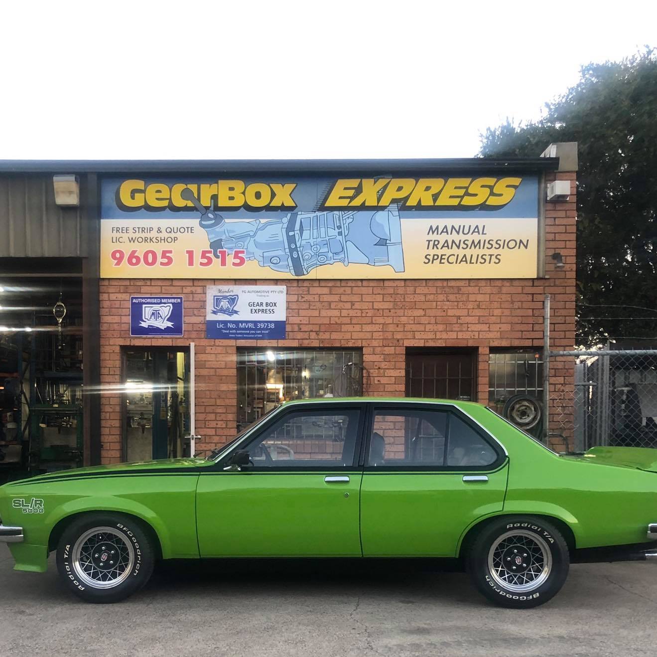 Old green car | Ingleburn, NSW | Gearbox Express