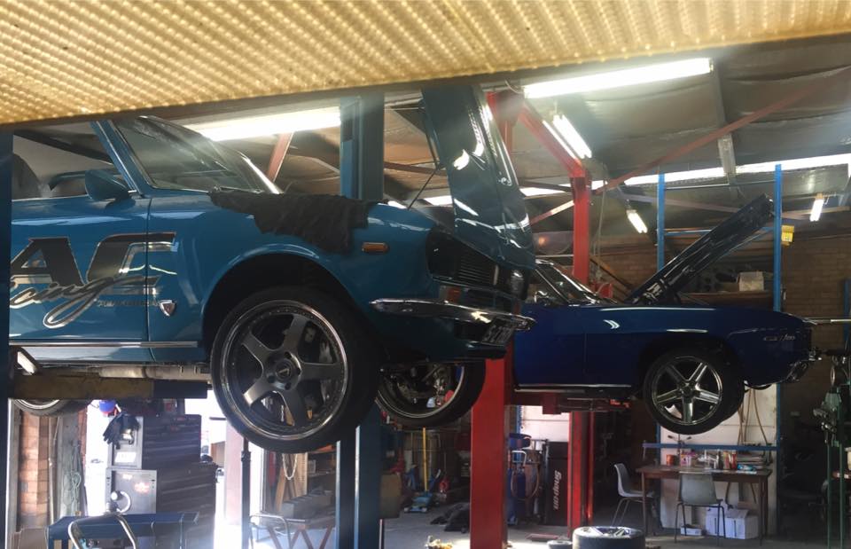 Two cars being repaired | Ingleburn, NSW | Gearbox Express