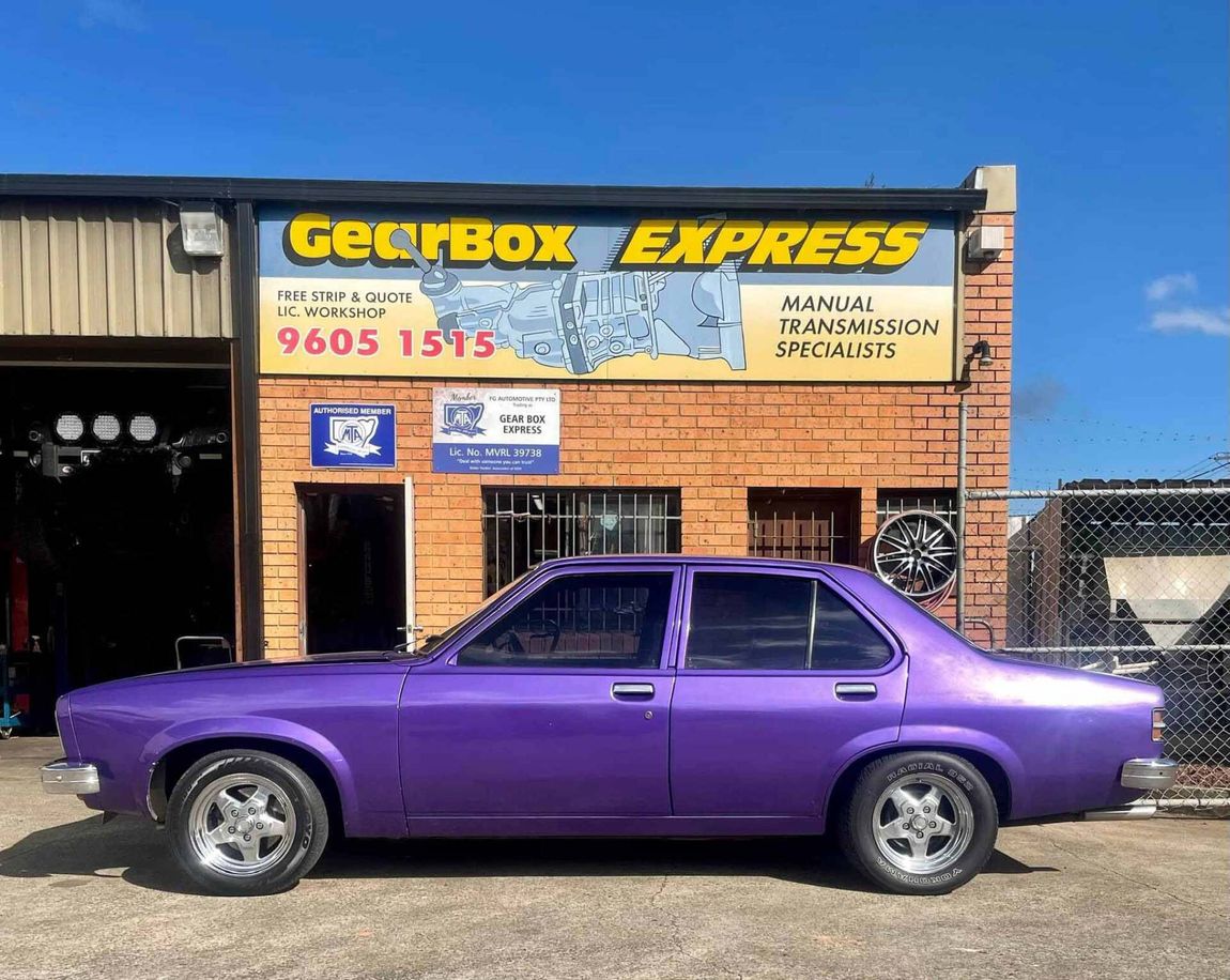 Parked car outside repair shop | Ingleburn, NSW | Gearbox Express