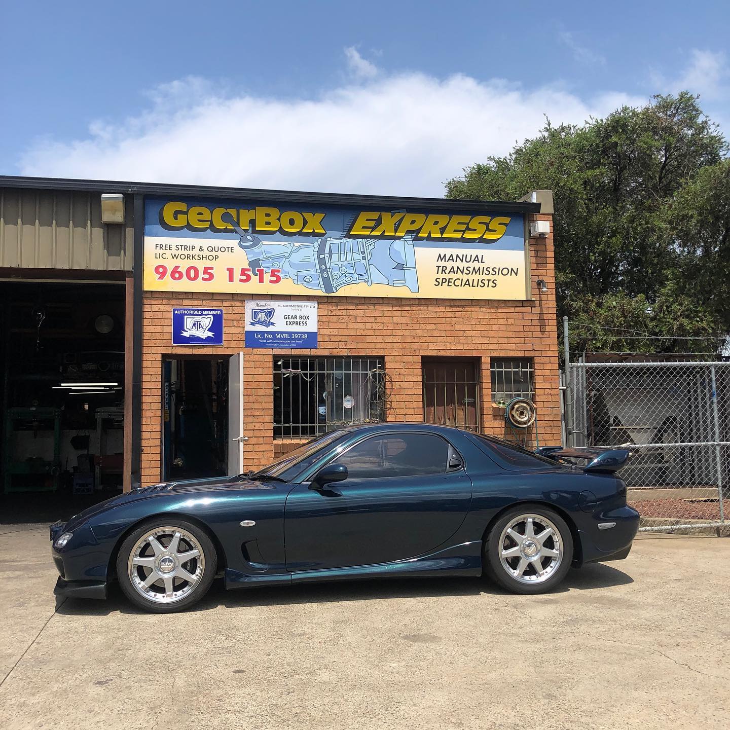 Navy blue car | Ingleburn, NSW | Gearbox Express