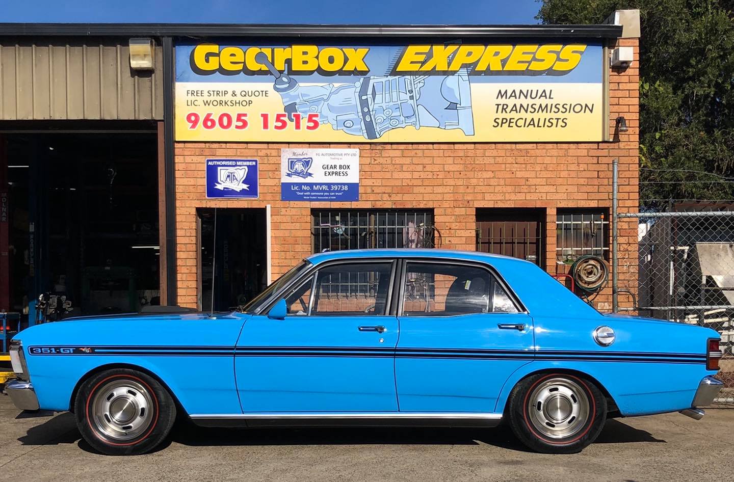 Blue car | Ingleburn, NSW | Gearbox Express