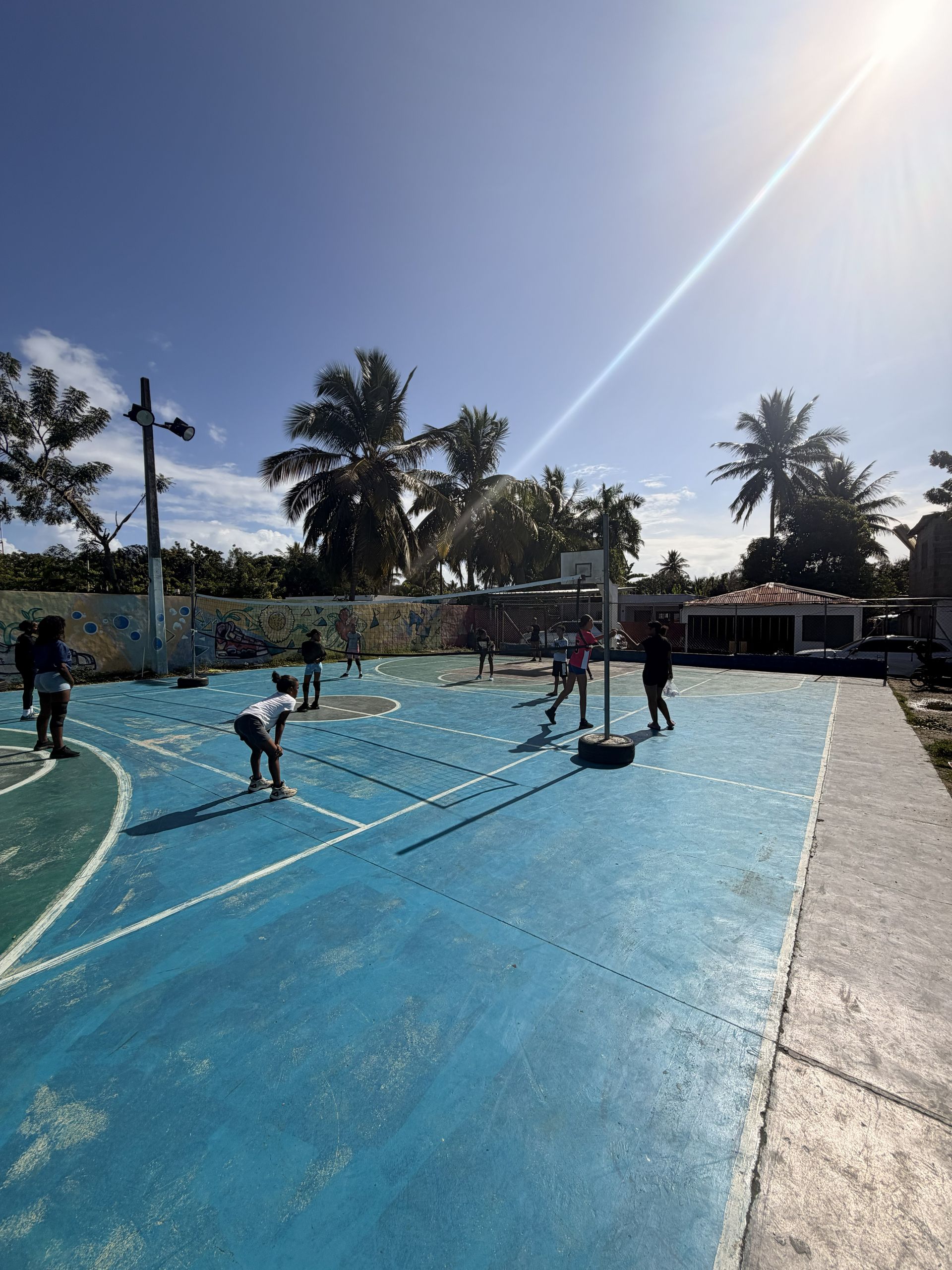 orphaned starfish foundation in a new partnership with Charlie Villanueva to renovate a volleyball and basketball court in OSF Dominican Republic program in Sosúa. This initiative represents more than a construction project—it is an investment in youth development, community engagement, and long-term opportunity. Andy Stein.