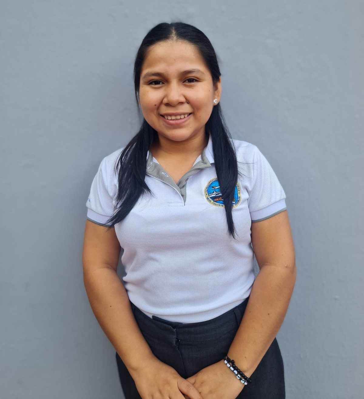 A student at orphaned starfish foundation tech center in panama