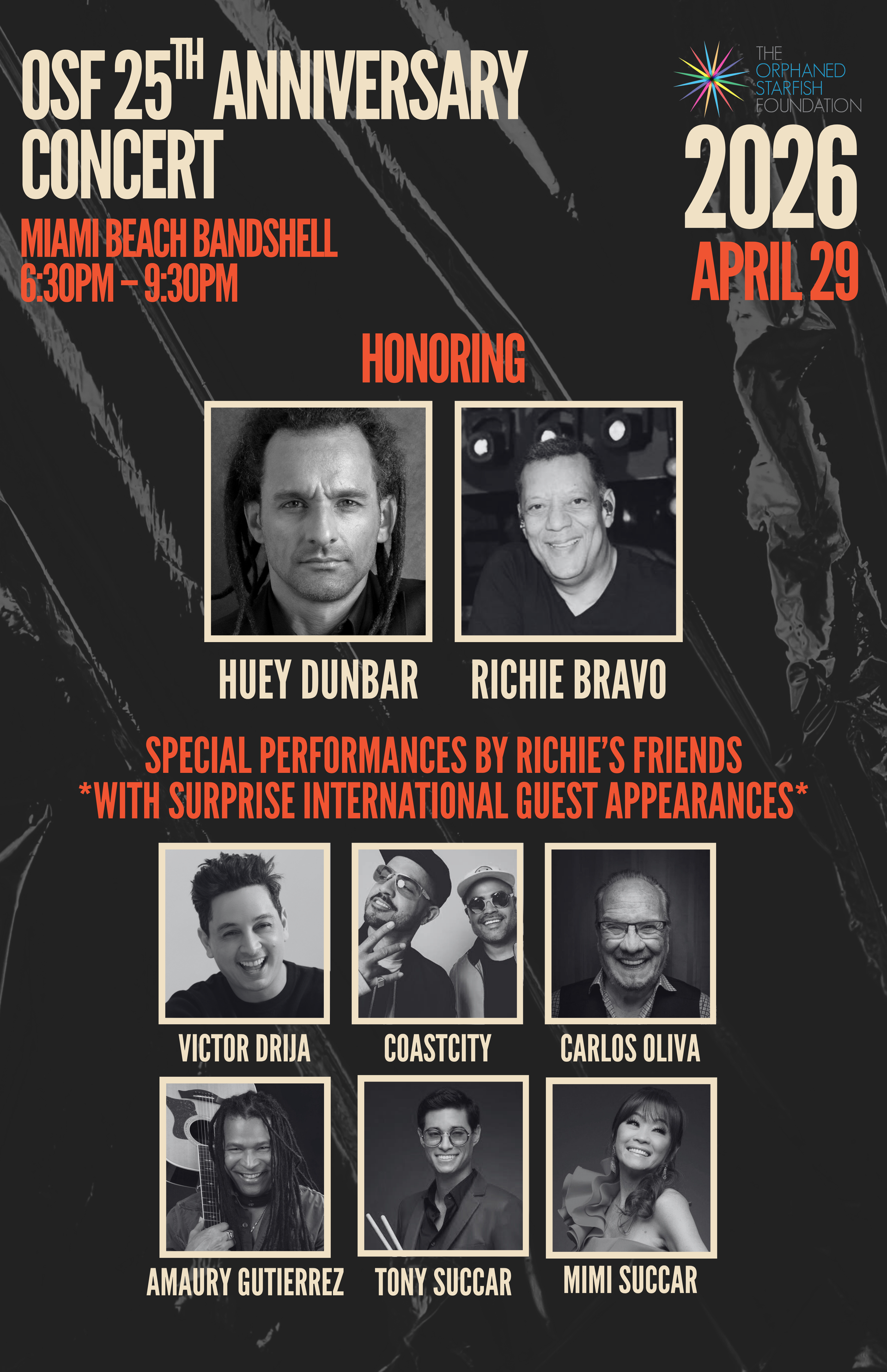 Miami Beach Bandshell OSF 25th Anniversary Concert Andy Stein
