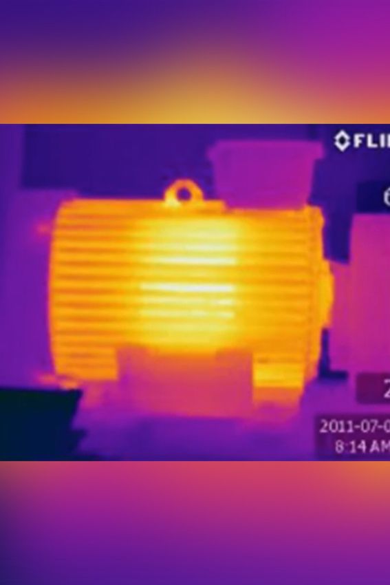 Thermal inspection of machine — Thermal Imaging in Tamworth, NSW
