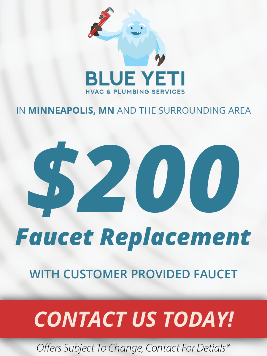 Minneapolis Blue Yeti Plumbing Faucet Replacement