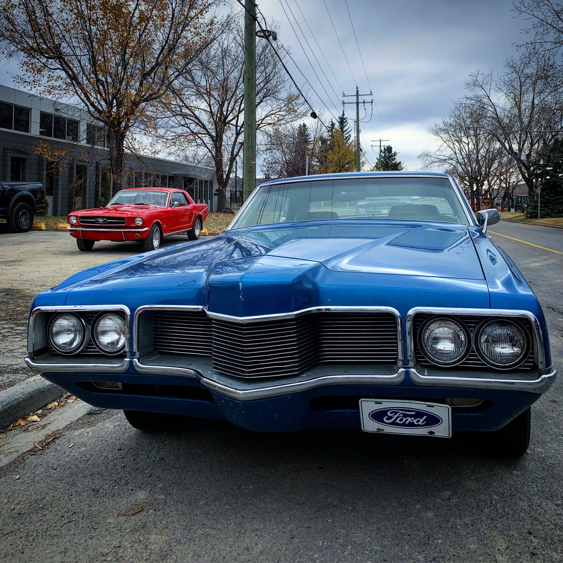 1970 ford thunderbird waiting  for mechanical restoration at lakeview automotive