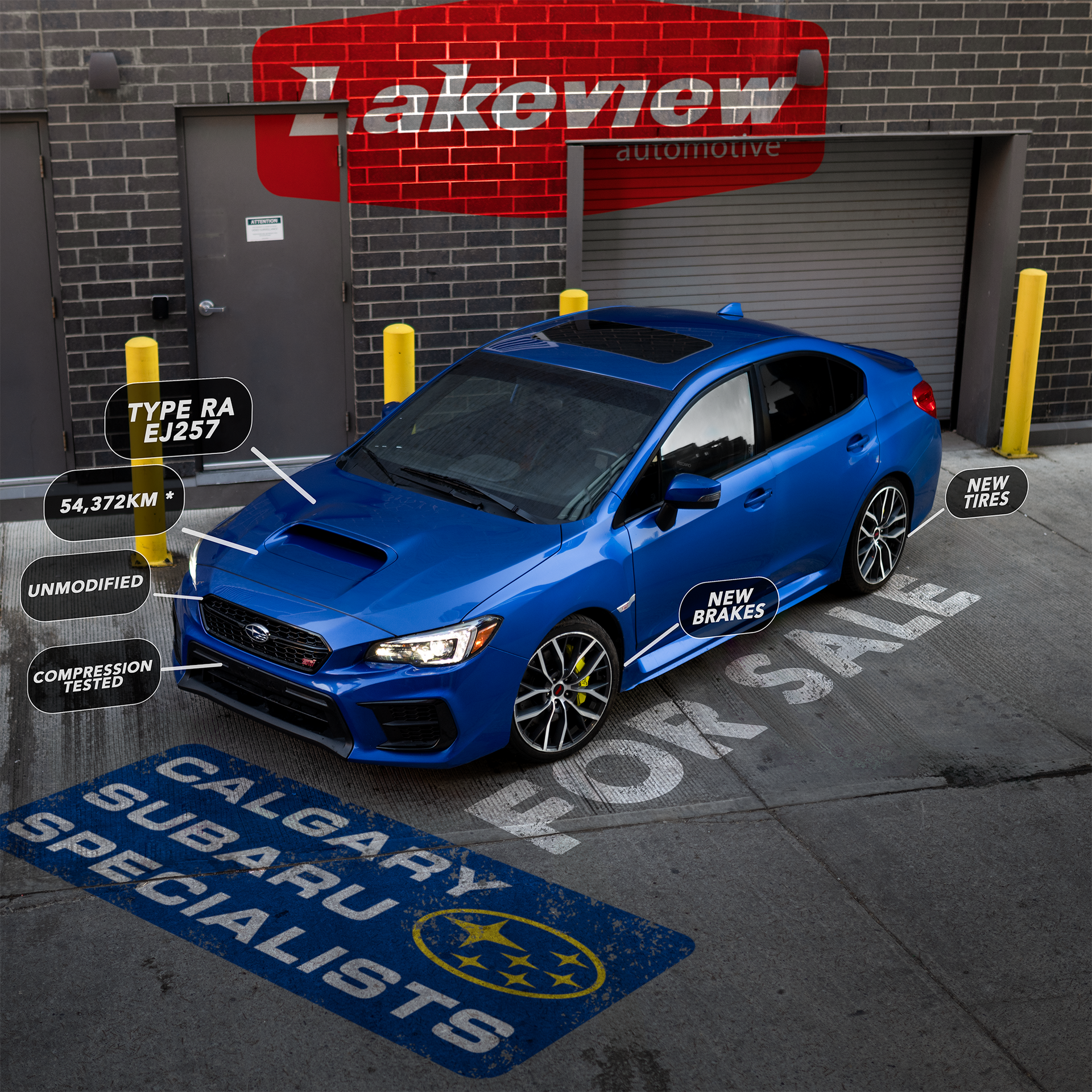 2013 Subaru Impreza WRX STI Built by Calgary Subaru Specialist Lakeview Automotive