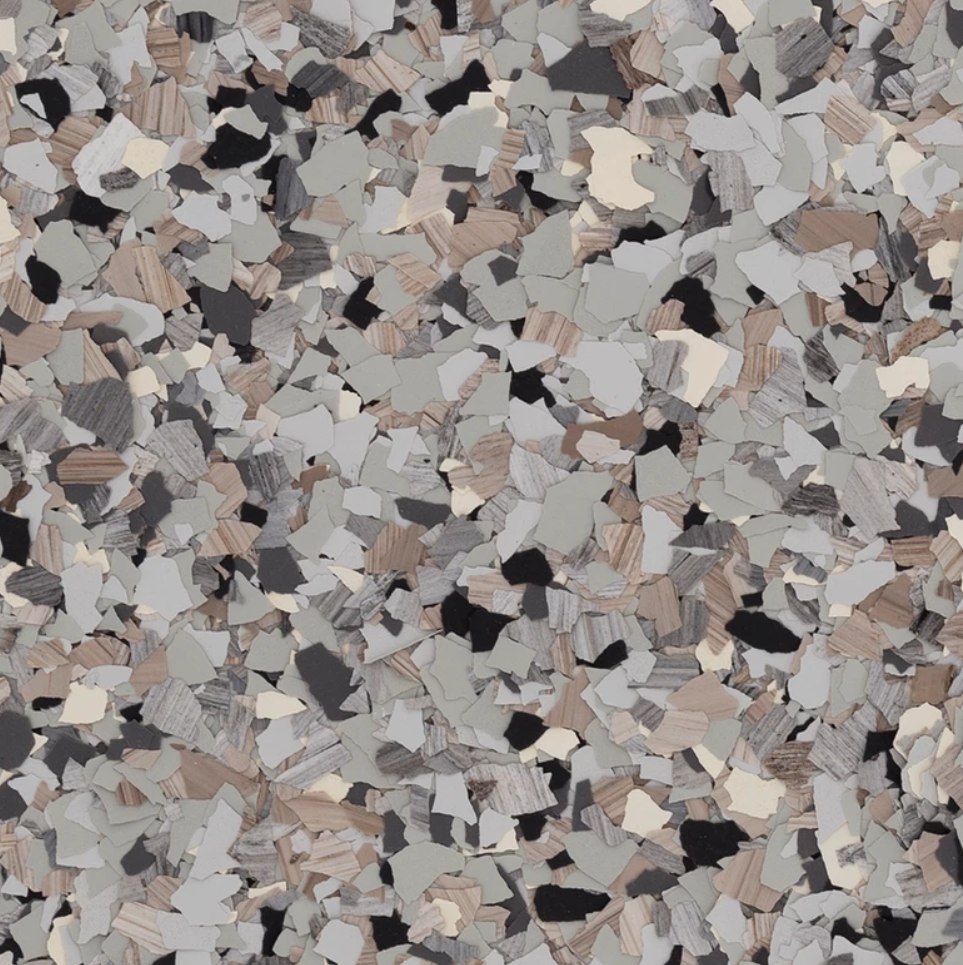 keystone epoxy flake chips.