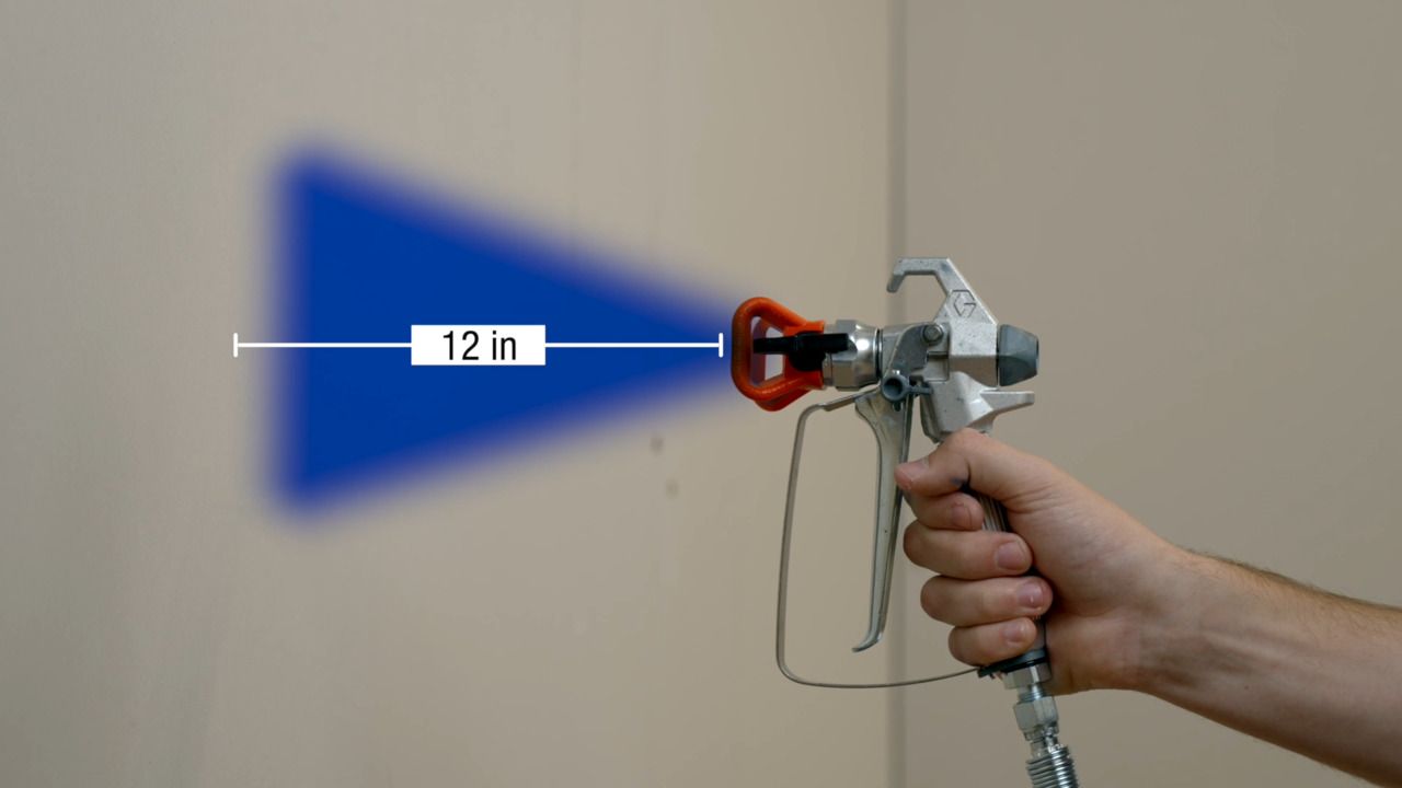 Airless Spraying painting technique