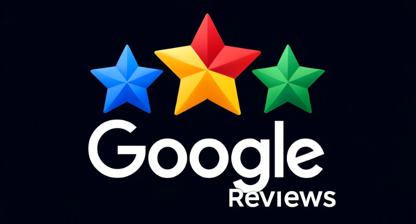 Image of google reviews logo.