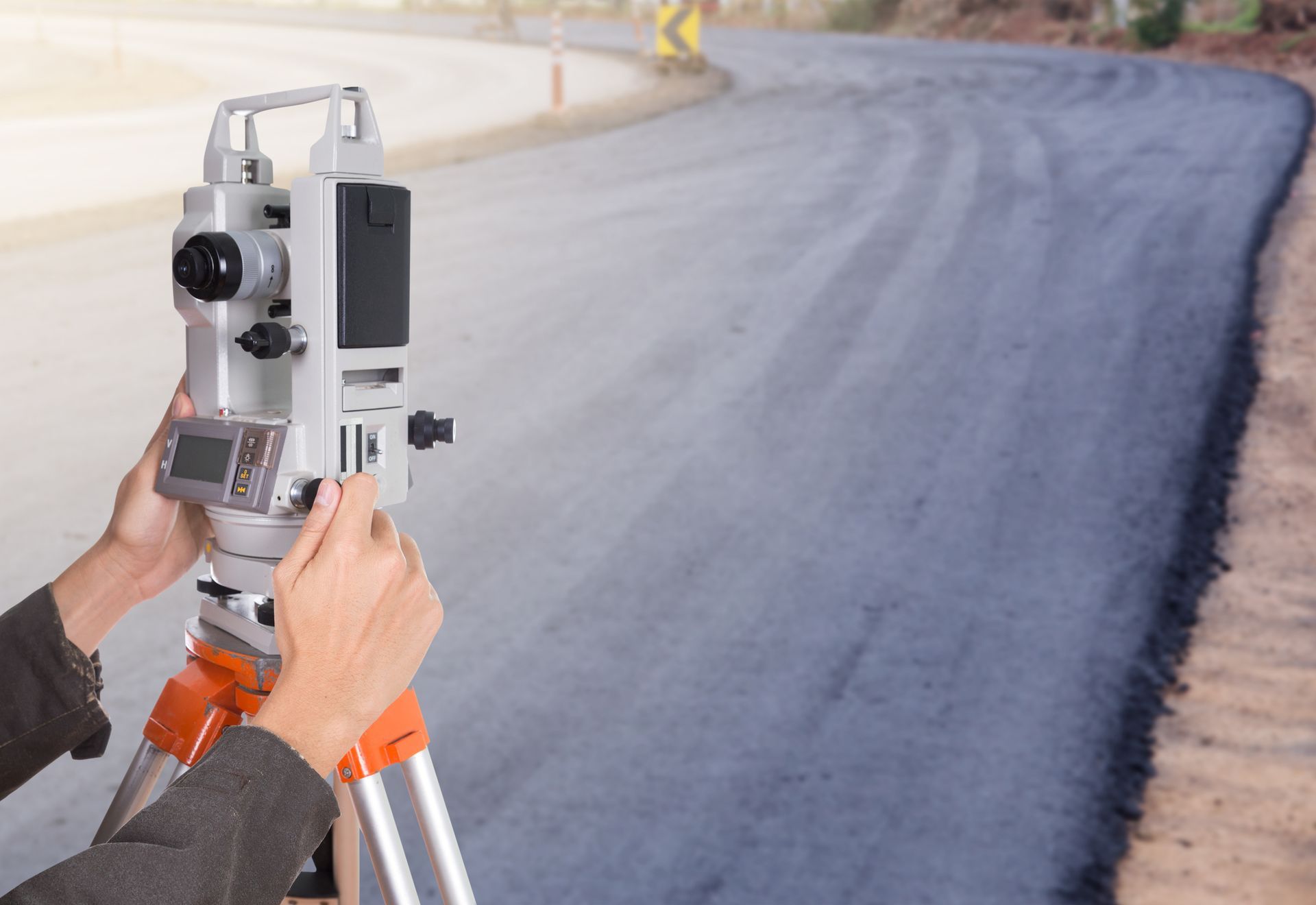 Working Estimating the Area — Prescott, AZ — Maurer Sealing & Striping