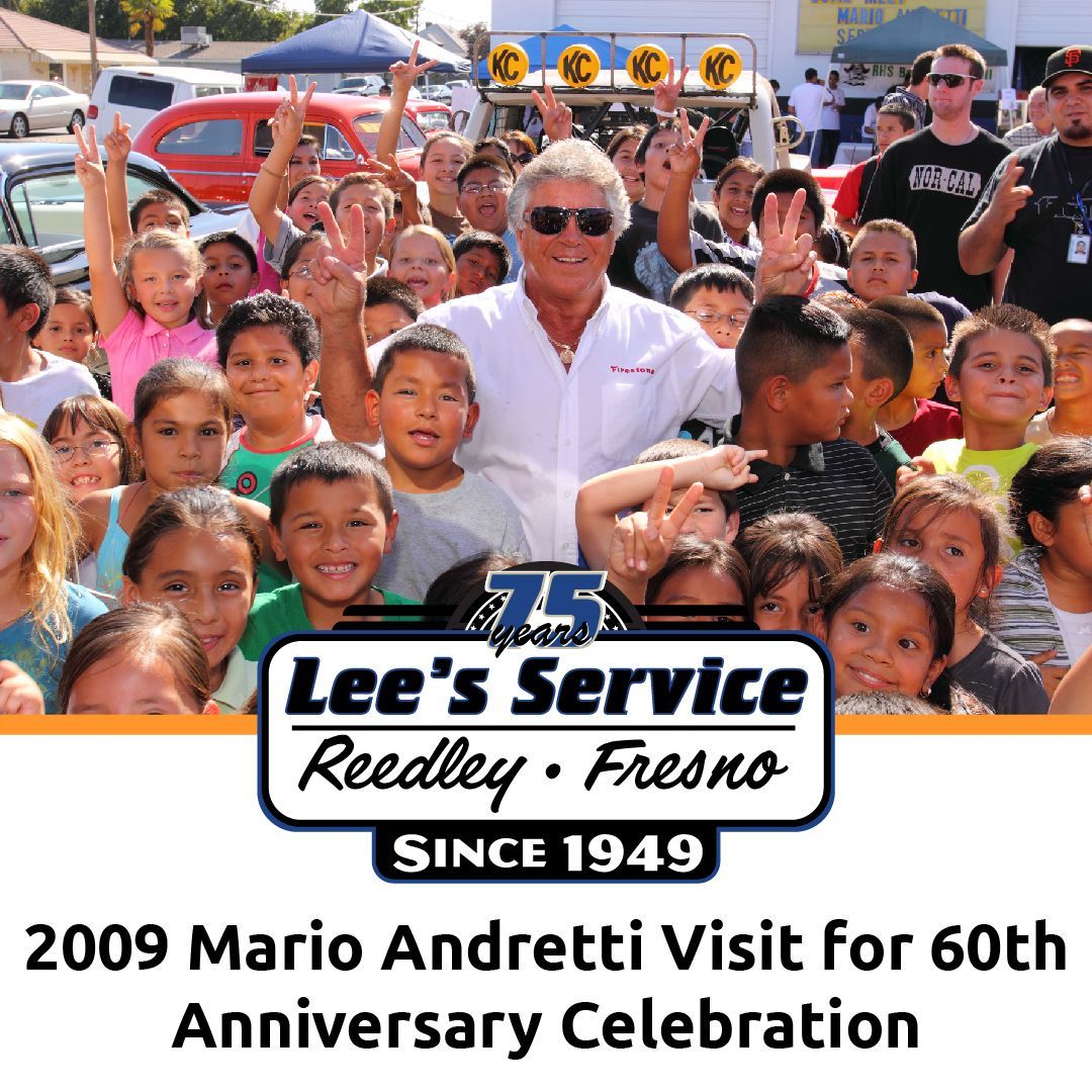 A poster for lee 's service in fresno