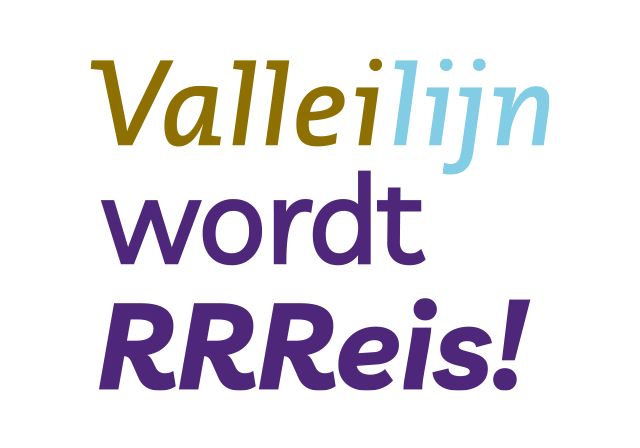 Afbeelding met tekst Valleilijn wordt RRReis