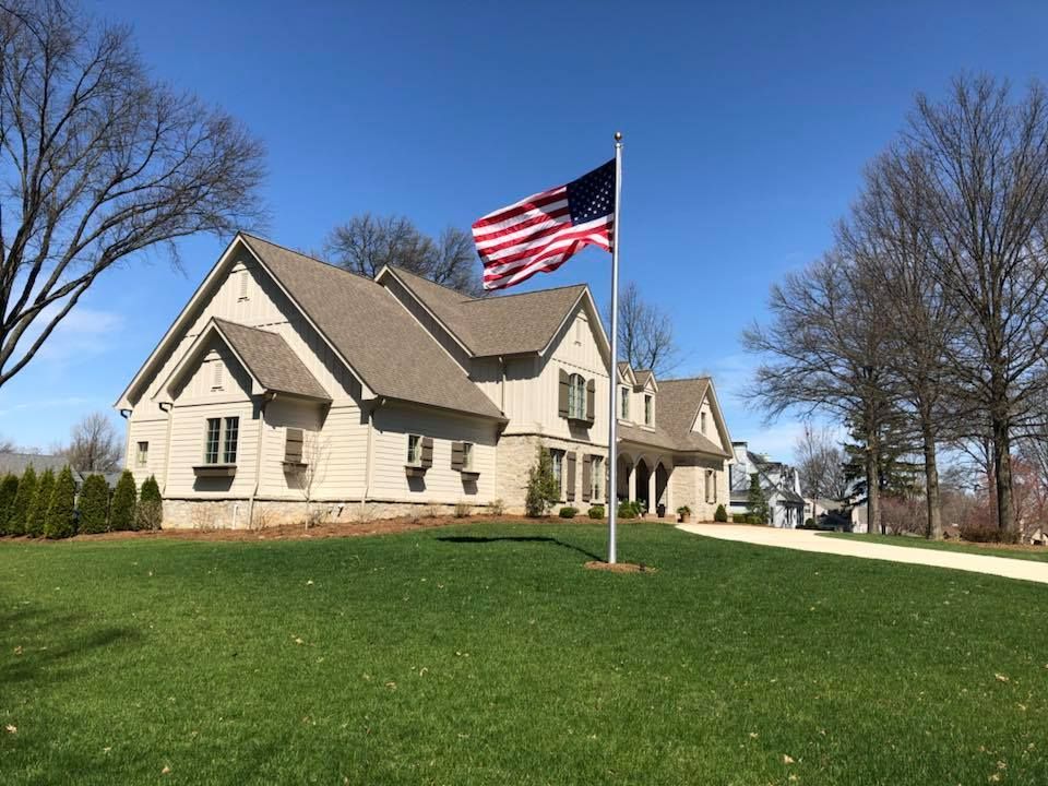 Flag Outside the House — St. Louis, MO — Plasti-Lite Signs