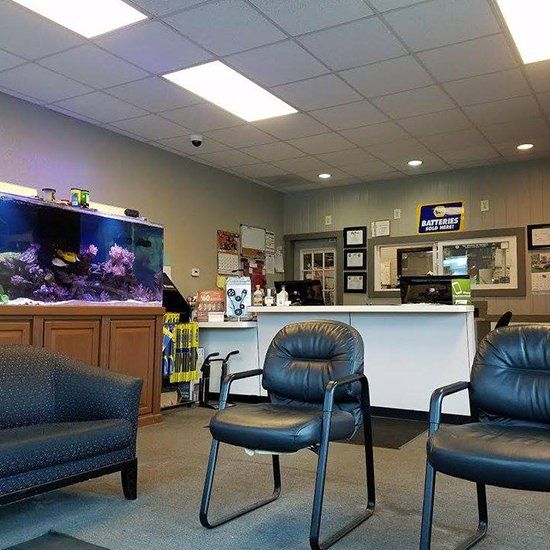 Auto Diagnostics — Office Room With A Sofa Set in Kendallville, IN